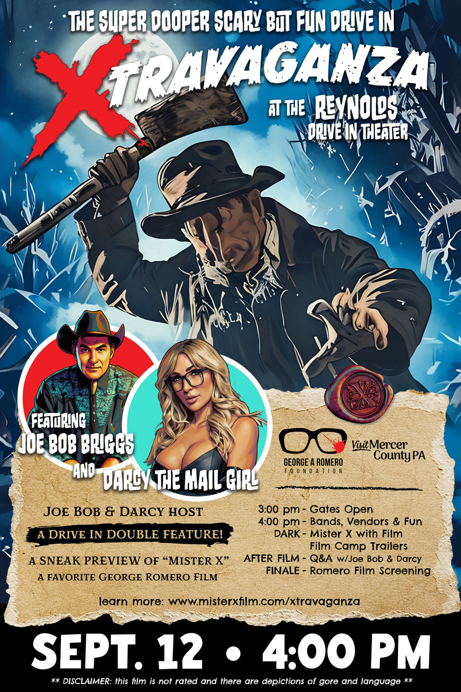 Official Mister X Film Poster